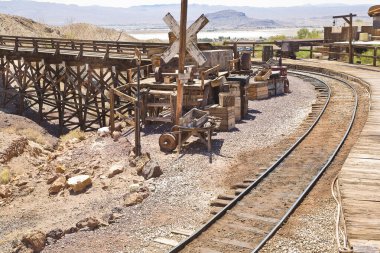 Calico - Güney Kaliforniya 'nın Mojave Çölü bölgesinde yer alan San Bernardino County, Kaliforniya' daki hayalet kasaba ve eski maden kasabası