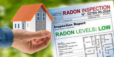 RADON Teftiş Bülteni - Düşük Seviye Radon Maruziyeti - Ev modeli ile Rapor kavramı ve tehlikeli radon gazının ölçümünün raporlanması