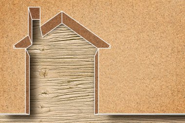 Ahşap bir yapı, enerji verimliliği ve fotokopi alanı ile çevre dostu konsept oluşturmaya karşı termal kayıpları azaltmak için mantar malzemeli konut inşaatı için termal yalıtım örtüleri