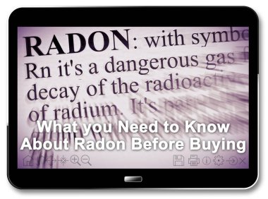 Radon gazı hakkında bilmeniz gereken şey dijital tabletin 3 boyutlu tasviri ve radon tanımı ile görüntüyü kavrayın (Bu benim kişisel tanımımdır ve başka bir fikri mülkiyet hakkını ihlal etmez.).