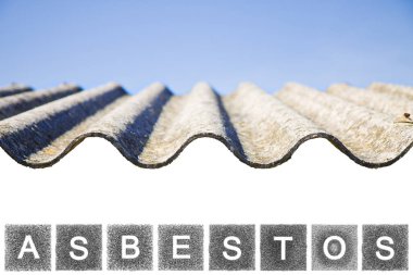 Asbest sözcüğüyle tehlikeli asbest çatı kavramı 