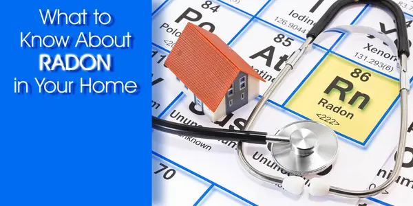 Ev yapımı bir steteskop ve ev modeliyle birlikte toprağın altında doğal radon gazı araması. 