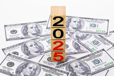 2025 BÜYÜK PLANNING - Yeni mali yıla ve 2025 bütçe tahtadan küplere ve Amerikan Kağıt Para Birimine yazılan iş konsepti