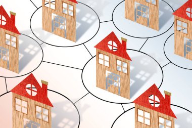 Konut modelleri grubuyla Ev Sahipleri Birliği kavramı 