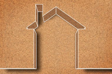 Ahşap bir yapı, enerji verimliliği ve fotokopi alanı ile çevre dostu konsept oluşturmaya karşı termal kayıpları azaltmak için mantar malzemeli konut inşaatı için termal yalıtım örtüleri