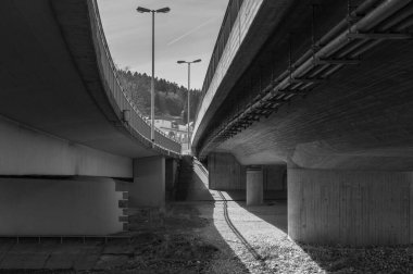 Tuttlingen yakınlarındaki eski köprü. Yüksek kalite fotoğraf