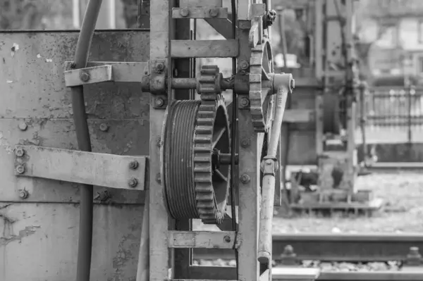 Blumberg ve eski demiryolu. Yüksek kalite fotoğraf