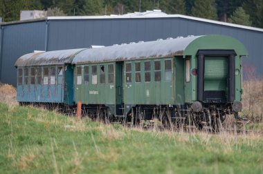 Blumberg ve eski demiryolu. Yüksek kalite fotoğraf