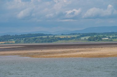 İskoçya 'daki Montrose' dan görüntü. Yüksek kalite fotoğraf