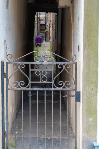 Montrose, İskoçya 'da ara sokakta manzara. Yüksek kalite fotoğraf