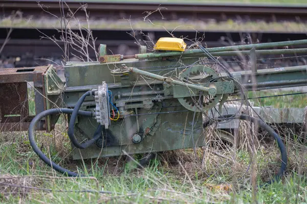 Blumberg ve eski demiryolu. Yüksek kalite fotoğraf