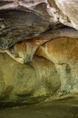 Berdorf yakınlarında vahşi romantik Muellerthal. Yüksek kalite fotoğraf