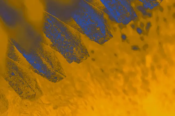 İnşaat alanındaki bir inşaat makinesinin dokusu. Yüksek kalite fotoğraf