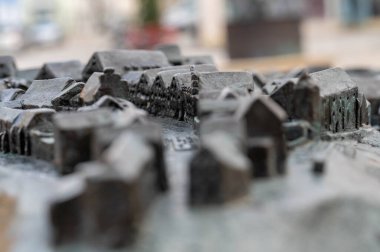 Bavyera 'nın Dingolfing kasabasının portresi. Yüksek kalite fotoğraf