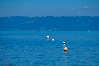 Constance Gölü yakınlarındaki Arbon Gölü 'nde. Yüksek kalite fotoğraf