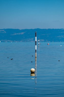 Constance Gölü yakınlarındaki Arbon Gölü 'nde. Yüksek kalite fotoğraf