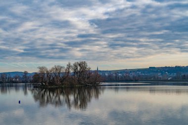 Bavyera 'nın Dingolfing kasabasının portresi. Yüksek kalite fotoğraf