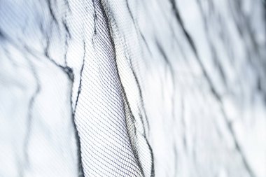 Ağ şablonu yakın. İp ağı. Futbol, futbol, voleybol, tenis ve tenis ağı deseni. Balıkçı ağ ipi dokusu avlıyor.