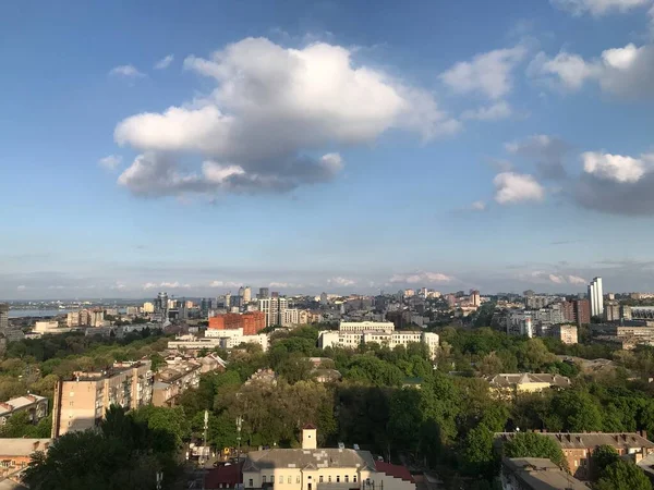 Widok Miasto Ukraina — Zdjęcie stockowe