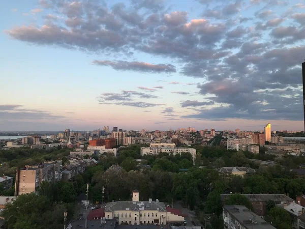 Vista Cidade Ucrânia — Fotografia de Stock
