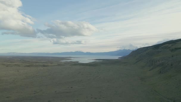 Vídeo Vertical Lago Patagônia Dos Andes Conceito Férias América Sul — Vídeo de Stock