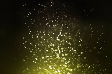 Soyut Güzel Beyaz Bokeh Parıltısı Karanlık Arkaplan. Kar yağışı. Odaklanmamış Efekt Duvar Kağıdı, Kutlama Noel Arkaplanı.