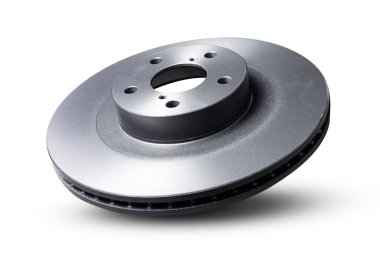 Disk freni Beyaz Arkaplanda izole edildi. Yedek parça. Tamir Dükkanı