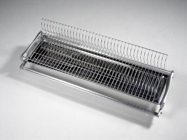 Çelik plaka tutacağı ve mutfak aksesuarı gibi.