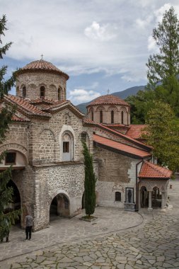 Bachkovo Manastırı Hıristiyan mimarisinin önemli bir anıtıdır ve en büyük ve en eski Doğu Ortodoks eserlerinden biridir. Kutsal Meryem Ana Asenovgrad Bulgaristan 'ın Bachkovo Manastırı Yurdu