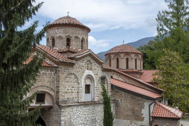 Bachkovo Manastırı Hıristiyan mimarisinin önemli bir anıtıdır ve en büyük ve en eski Doğu Ortodoks eserlerinden biridir. Kutsal Meryem Ana Asenovgrad Bulgaristan 'ın Bachkovo Manastırı Yurdu