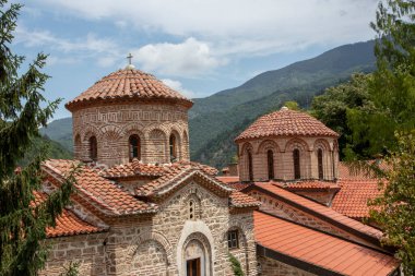 Bachkovo Manastırı Hıristiyan mimarisinin önemli bir anıtıdır ve en büyük ve en eski Doğu Ortodoks eserlerinden biridir. Kutsal Meryem Ana Asenovgrad Bulgaristan 'ın Bachkovo Manastırı Yurdu