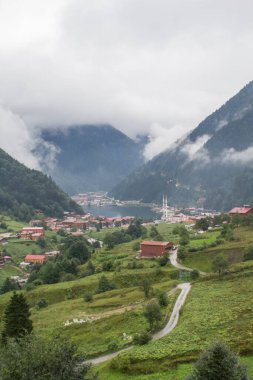 Uzungol (Uzun Göl), Türkiye 'nin en güzel turistik bölgelerinden biridir. Trabzon, Türkiye 'de alabalık gölü ve küçük bir köyü olan dağ vadisi. Yerel halk ve turistler için popüler bir yer