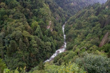 Scenic view of mountain river at in Trabzon,Turkey