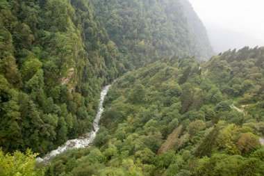 Scenic view of mountain river at in Trabzon,Turkey