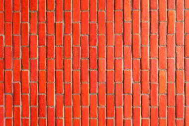 Kırmızı tuğla duvar desen ve arkaplan için..