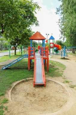 it is outdoor playground.