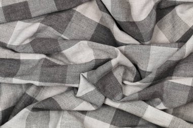 Örtü ve arkaplan için kumaş üzerinde dalgalı..