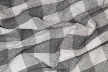 Örtü ve arkaplan için kumaş üzerinde dalgalı..