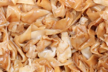 Şablon ve arkaplan için taze kızarmış şehriye..