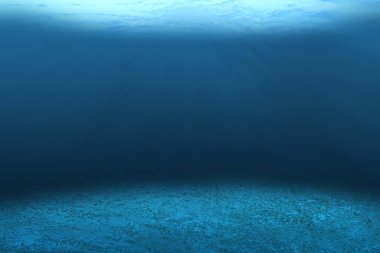 şablon ve arkaplan için su altı boşluğu.