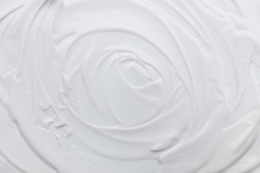 Desen ve arkaplan için beyaz krem dokusudur..