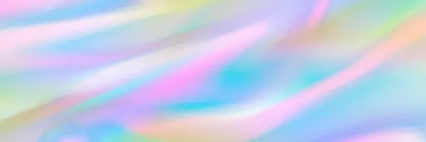 Desen ve arkaplan için yatay soyut pastel holografik doku tasarımı.