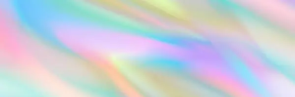 Desen ve arkaplan için yatay soyut pastel holografik doku tasarımı.