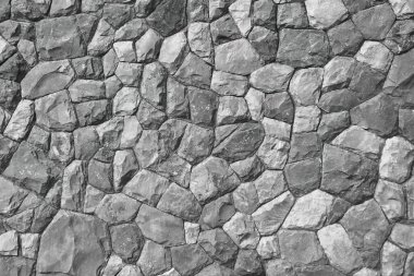 white and gray hard stone wall for pattern and background.
