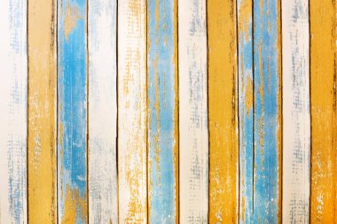 çok renkli eski ahşap doku arka planı, vektör illüstrasyonu.