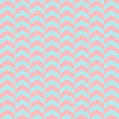 Pastel açık mavi ve pembe simge veya ringa kemiği desen ve arkaplan için dikişsiz tasarım.