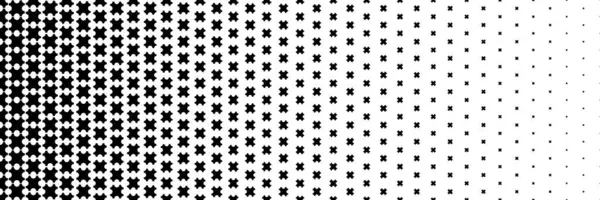 Desen ve arkaplan için siyah çapraz yapbozun yatay yarım tonu.