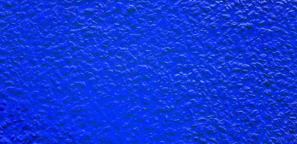 粗糙的或磨擦的蓝色油漆混凝土或水泥墙为背景 复古墙纸 色彩艳丽 表面概念的绘画与纹理 — 图库照片