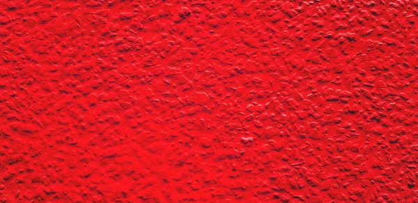 粗糙或磨碎的红色涂漆混凝土或水泥墙为背景 复古墙纸 色彩艳丽 表面概念的绘画与纹理 — 图库照片