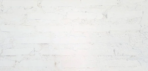 摘要背景为白色磨砂砖墙 外观设计复古墙纸及油漆表面装饰简析 — 图库照片